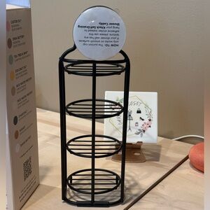 Kitsch Black Shower Caddy 11" Tall (Small)